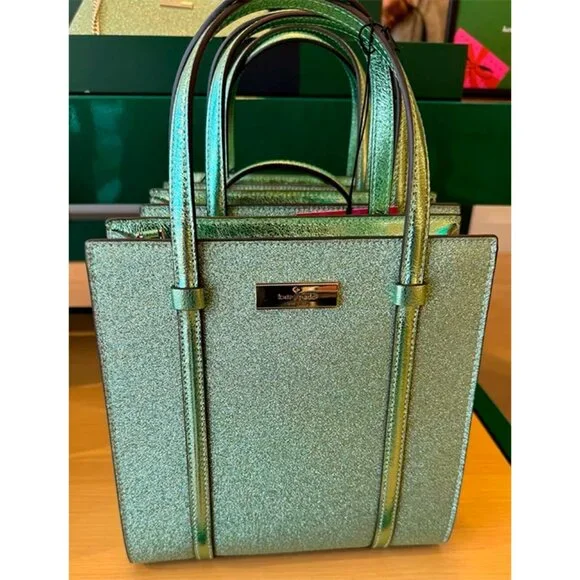 Kate Spade Kenzie Seawater Tote KK329 +2 Boxed Bifolds +2 Gift Bags @sheilamaund - Picture 7 of 12